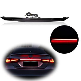 KENRTIR DRL Brake Lamp Rear Tail light Trunk Bar Compatible With 2018 2019 2020 2021 2022 2023 Toyota Camry Smoked Lens Taillight Rear Fog Sequential Turn Signal Light