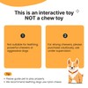 Potaroma Dog Ball Toys with Rope, Interactive Motion Activated 3