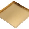 Gold Stainless Steel Tray Decorative Jewelry Dish Makeup Tray Organizer
