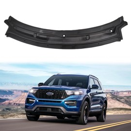 Lamerto BB5Z-78022A68-AA Windshield Wiper Cowl Grille Top Replacement for Ford Explorer Base 3.5 3.7 2.0L 2.3L 2011-2019# BB5Z78022A68AA Black Front Top Windshield Cowl Grille