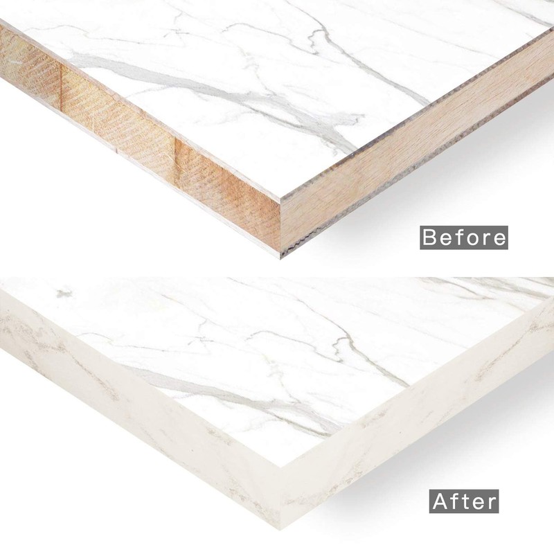 Marble Edge Banding 1 1/2" x 25ft Non Glued PVC