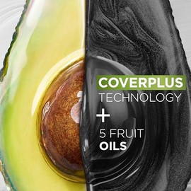 Garnier Nutrisse Ultra Coverage - Tinte en crema nutritiva para el cabello, 500 marrón natural medio profundo (nogal esmaltado), tinte permanente para