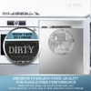 Dishwasher Sign Clean Dirty Signs Stainless Steel Interior Indicator -