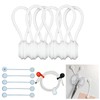 Garage Tst Magnetic Cable Bands, 6-Piece Set with Strong Magnets