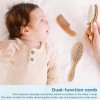 Peine Y Cepillo Beb Cerdas Naturales Suaves Suavecitas 4pz