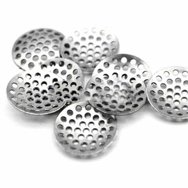 12mm Stainless Steel Concave Bowl Gauze Pipe Filter Screens
