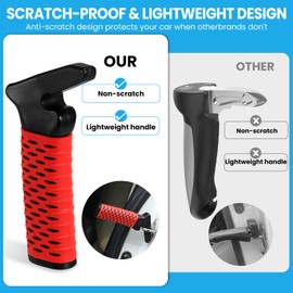 CAidRE CAidRE Car Door Handle for Elderly, Car Handle Assist Support Handle, Portable Elderly Assistance Mobility Aids for Getting Out of Car, Auto Grab Cane for Seniors and Handicapped, Red