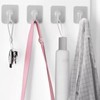 DDMY 36 Pack Heavy Duty Hooks Self Adhesive Large Hooks