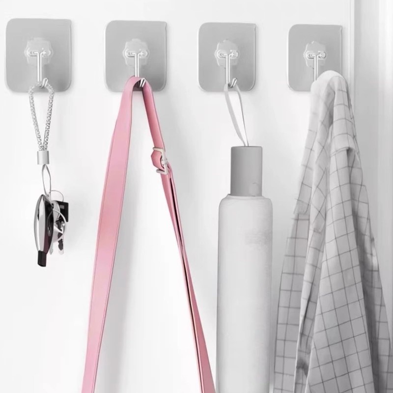 DDMY 36 Pack Heavy Duty Hooks Self Adhesive Large Hooks