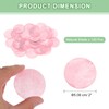 sourcing map 120Pcs Capiz Shells 2" Round Natural Shells with