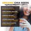 MySuperfoods Organic Chia Seeds 1kg, Natural Source of Omega-3 &