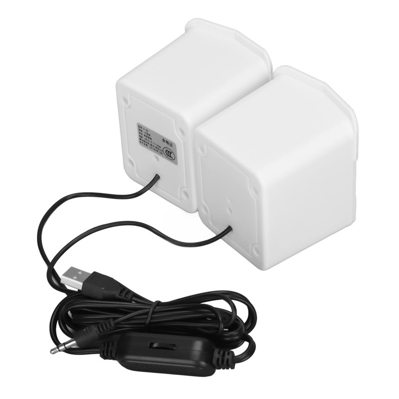 Laptop Speaker white speaker Small Add More Fun USB Wired