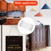 Cabinet Door Restraint,Door Opening Angle Protector Cabinet Hinge Limiter,10pcs (20cm/8inch)