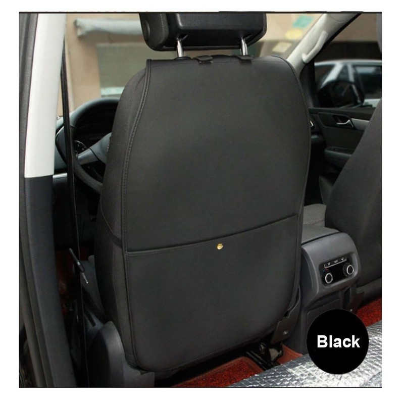 HCMAX 2 Pack Kick Mat Car Seat Back Protector Waterproof