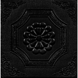 Ceiling Tiles Peel and Stick Waterproof 3D Foam Self-Adhesive Flower Ceiling Sticker in Black,13.8 in×13.8 in, Pack of 16, Covering 21 sq.ft for roof and Wall