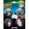 Naruto Characters 4-Button Set