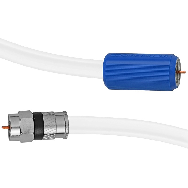 Mediabridge Coaxial Patch Cable (6 ft) Triple-Shielded, in-Wall Rated RG6