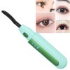 Electric Eyelash Curler LongLasting Heated Curler Natural Eyelash Perming Tool(Green