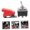 Mikinona 2pcs Heavy Duty Rocker Toggle Switch with Safety Cover