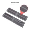2PCS Stove Top Shelf Silicone Spice Rack Magnetic Back 2