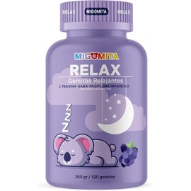 Migomita RELAX JUMBO 120 Gomitas para dormir Ideal para niños y adultos Sin melatonina