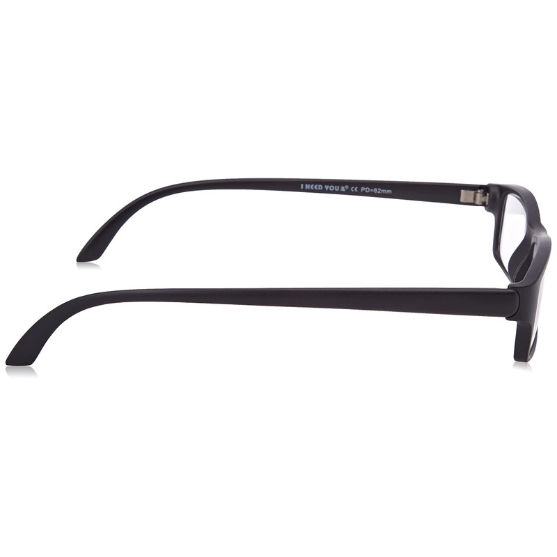 I NEED YOU Lesebrille Action SPH: 2,00 Farbe: schwarz-matt, 1