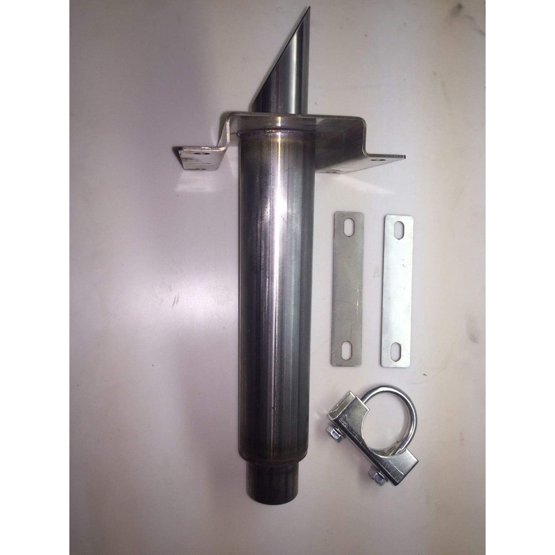 GenExhaust Universal Generator Exhaust System Double Layer Wall Attachment for