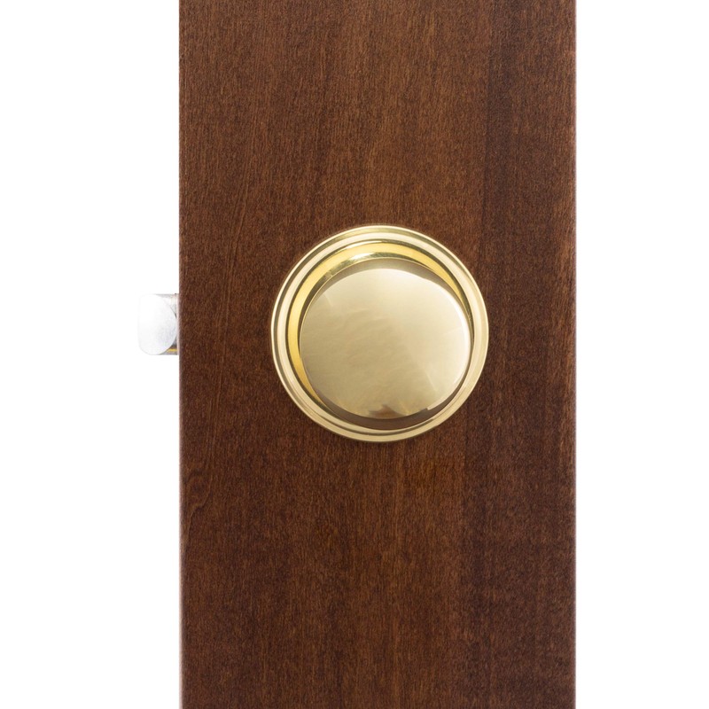 Copper Creek BK2020PB Ball Passage Door Knob, Polished Brass by