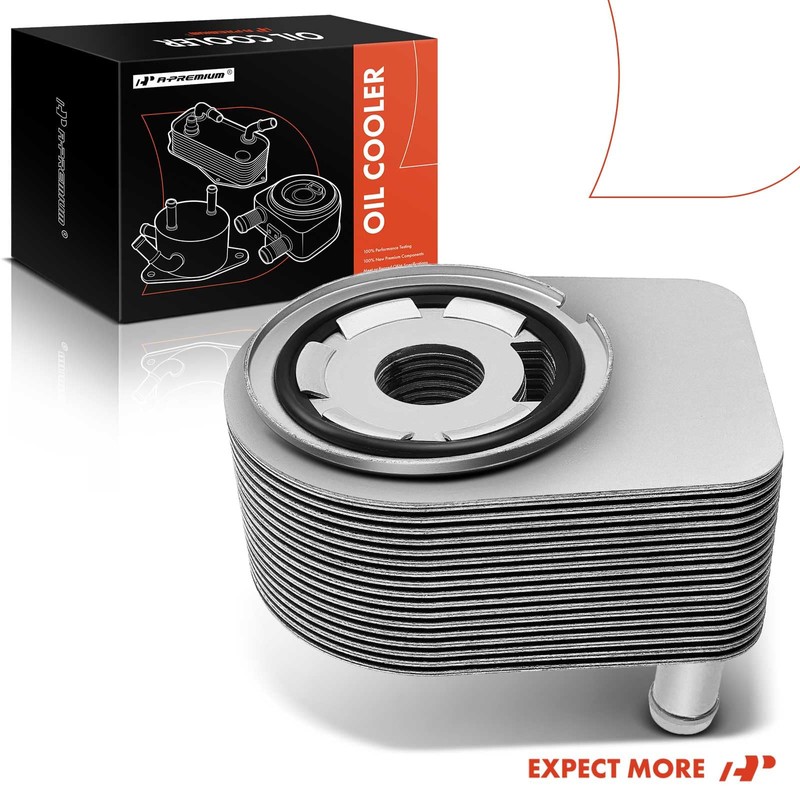 A-Premium 16 Rows Engine Oil Cooler Compatible with Chrysler 300