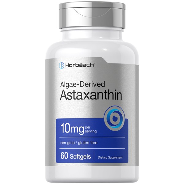 Horb?ach Horb?ach Astaxanthin 10mg | 60 Softgels | Algae Derived