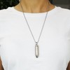 Small Pill Box Titanium Pill Fob Necklace Bullet Nitro Mini