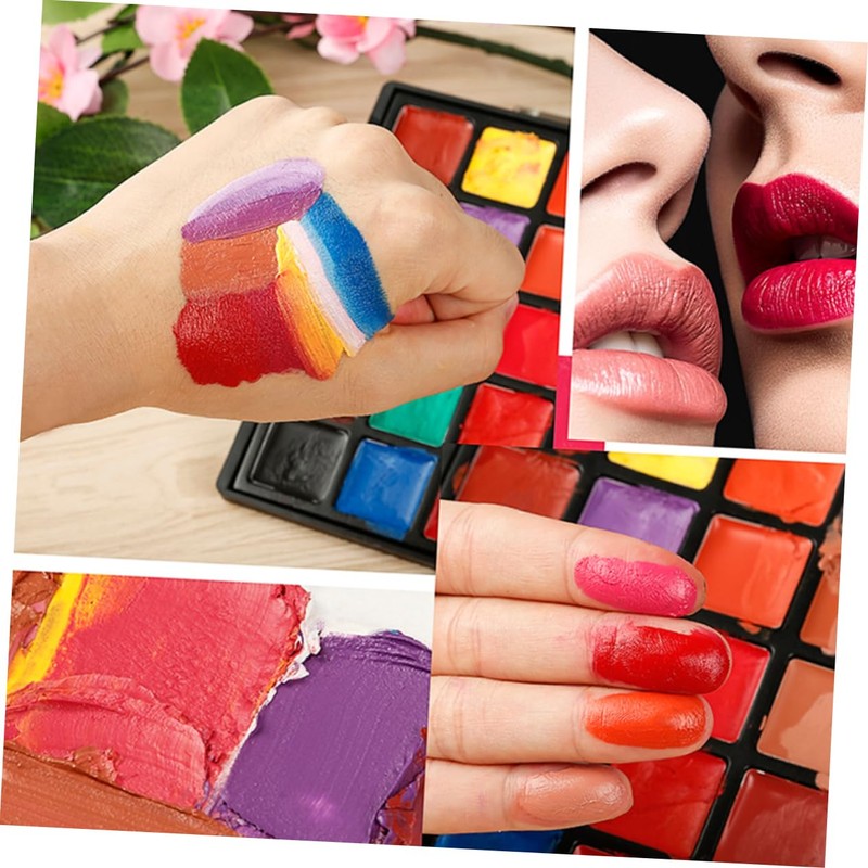 SAFIGLE Colors Lip Gloss Palette Moisturizing Lipstick Makeup Kit for