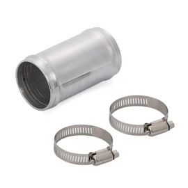 calm wish Aluminum Pipe Hose Car Joint Radiator Intercooler Plumbing Extension Connection Intake Turbo Suction 1.8 inches (45 mm) General Purpose