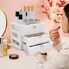 Drawer Box with 3 Closed Desk Storage Box Desk Organiser