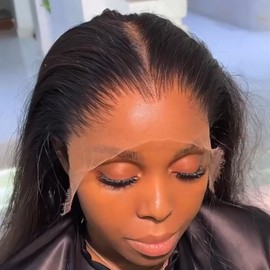 Devonia 28 Inch 0.11mm Ultra HD Lace Front Wigs Human Hair 13x4 Thin Transparent HD Lace Pre Plucked Body Wave Lace Front Wigs Human Hair Frontal Bleached Knots