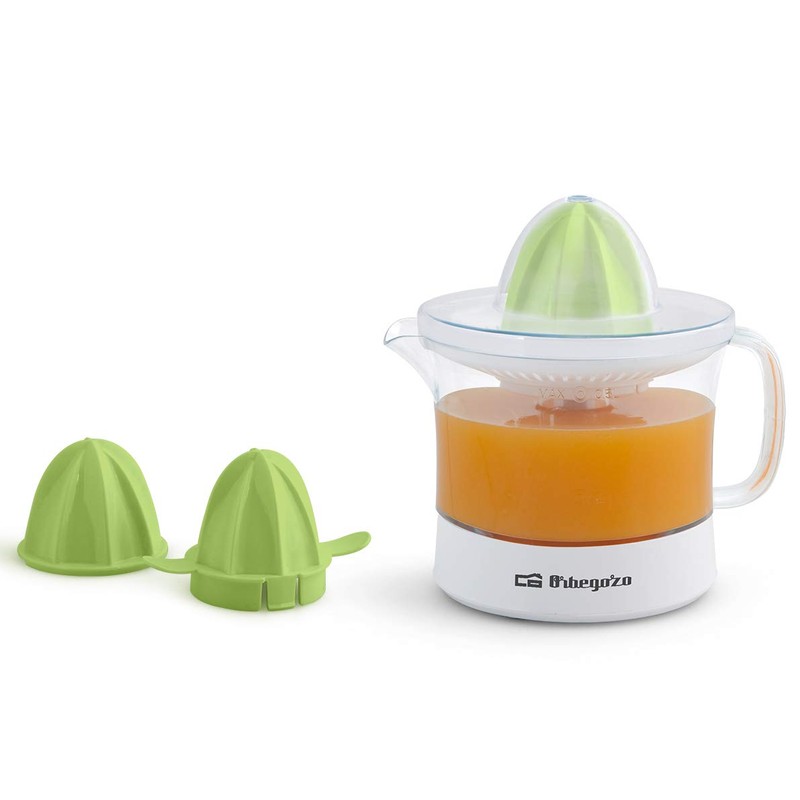 Orbegozo EP 1510 Electric Orange Juicer, Two Cones for Different