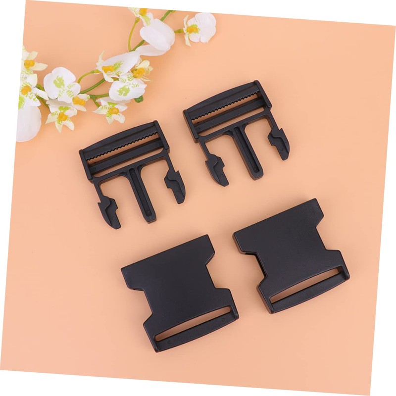 Operitacx 20pcs Backpack Buckles Suit Reusable Webbing Clip Buckle Zip