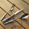 Nagao IKI Dinner Cutlery Set, Phoenix 3 Pieces, 18-8 Stainless