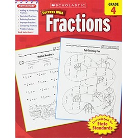 Scholastic Success with Fractions, Grade 4 (Success With Math)