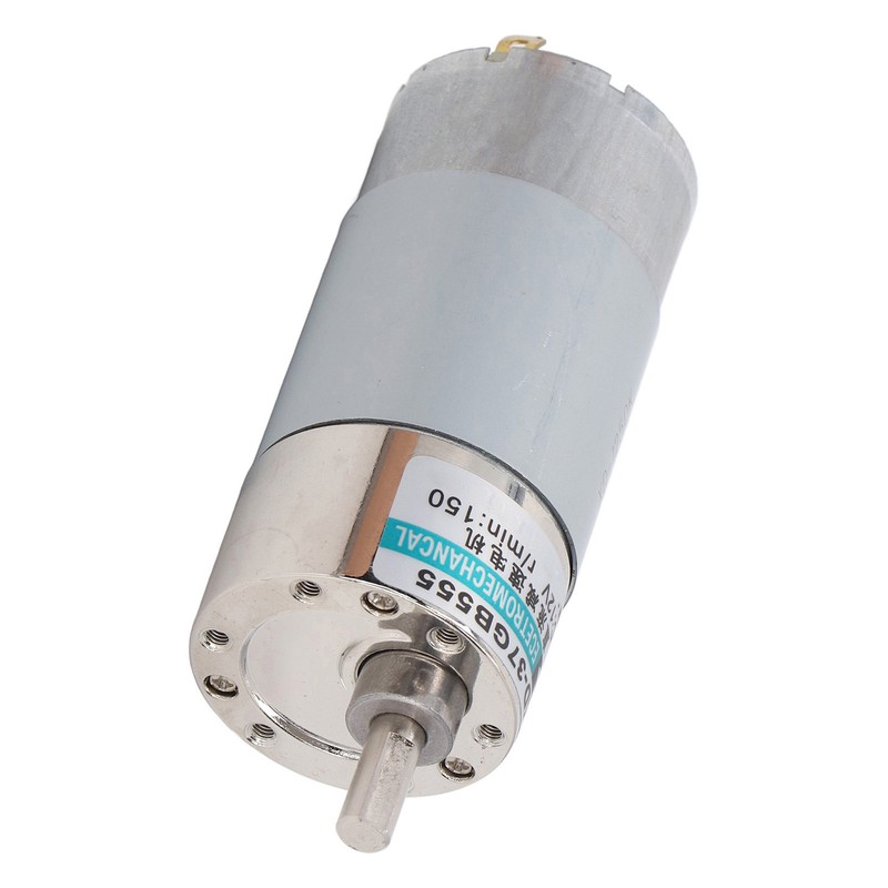 DC 12V 100RPM Gear Motor High Torque Electric Micro Speed