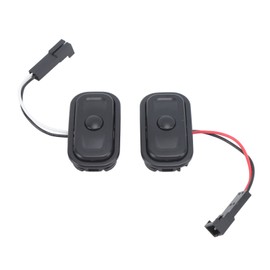 2Pcs Steering Wheel Radio Control Switch Left Right Direct Fit 56046098AB 56046098AA for Grand Cherokee Liberty