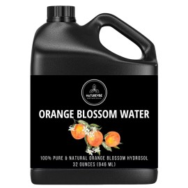 Aroma Depot Naturevibe Orange Blossom Water Hydrosol 100% Pure & Natural Cleaner Skincare
