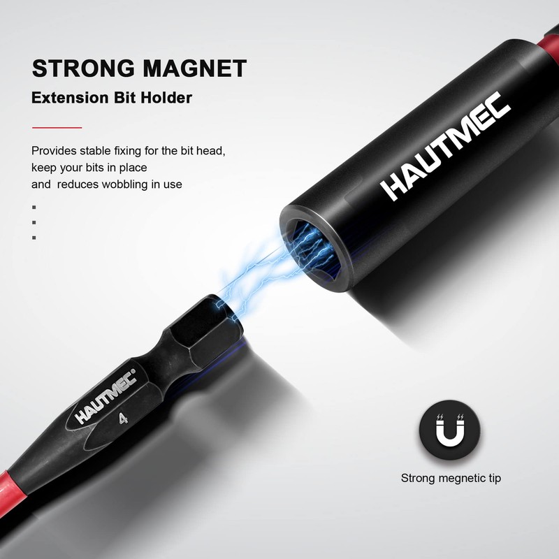 Screwdriver Bit Holders-Main (Magnetic 1/4" Hex Shank Drill Bit Extension)