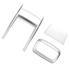 3pcs Rear Air Vent Trim ABS Without Cup Holder Replacement
