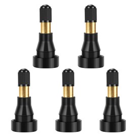 Riseuvo 5pcs TR600HP High Pressure Tire Valve Stem High-Pressure Tubeless Snap-in Valves Good for Larger or Heavy-Duty Vehicle