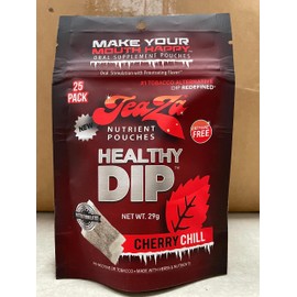 Teaza Herbal Energy Pouches Cherry Chill