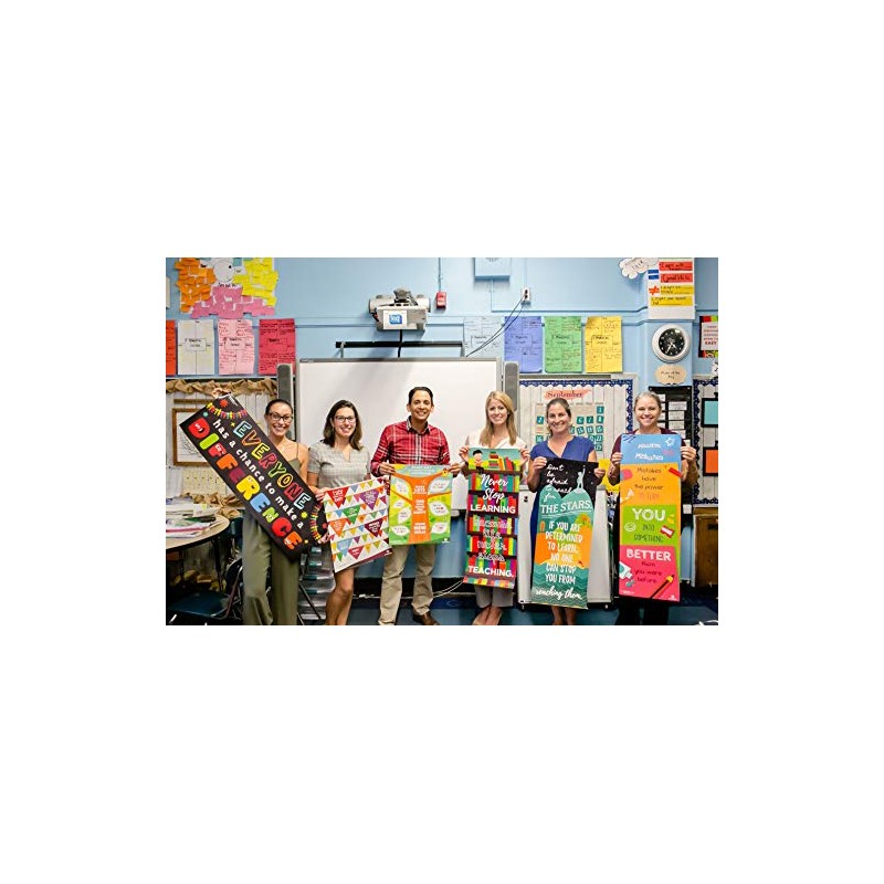 Sproutbrite Classroom Banner and Posters for Decorations - Educational, Motivational