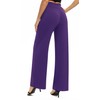 EXCHIC Women's Loose Straight Leg Palazzo Pants High Elastic Waist