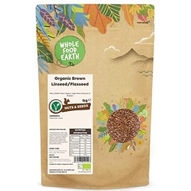 Wholefood Earth Organic Brown Linseed, 1 kg