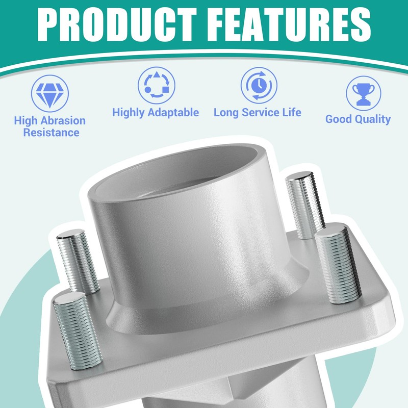 Drive-up EZGO TXT Front Hubs, Golf Cart Front Wheel Hub